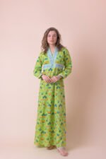 Φόρεμα Arabia Amulya Lime AN 827-B - Image 2