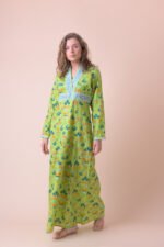 Φόρεμα Arabia Amulya Lime AN 827-B - Image 3