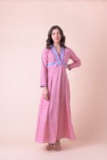 Φόρεμα Arabia Habibi Pink AN 827-A - Image 3