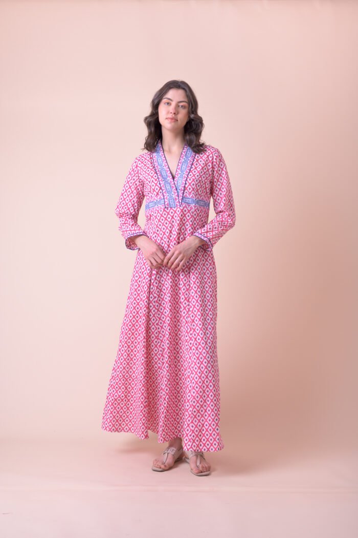 Φόρεμα Arabia Habibi Pink AN 827-A - Image 2
