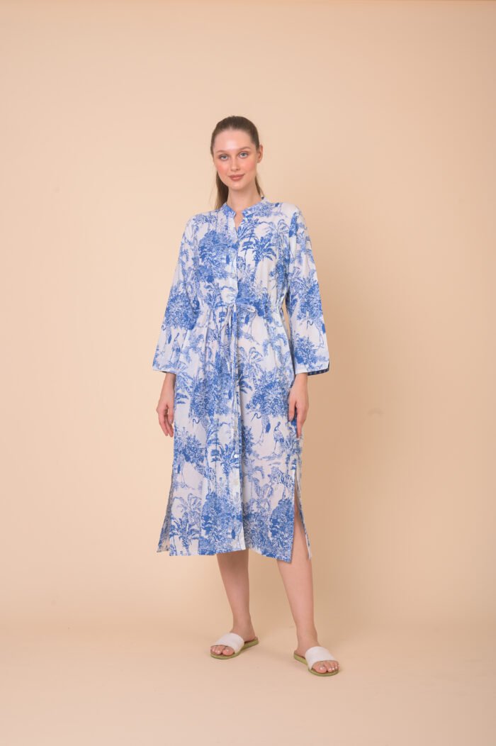Φόρεμα Clara Blue Sketch AN 842-E - Image 1