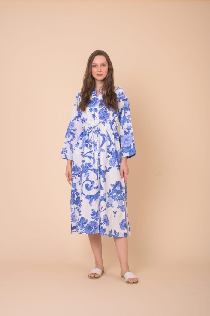 Φόρεμα Clara Peony Blue AN 842-F - Image 1