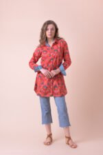 Claudia Shirt Amulya Red AN 818-C