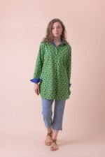 Claudia Shirt Kajri Lime AN 818-A