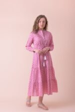 Corfu Dress Habibi Pink AN 847-B