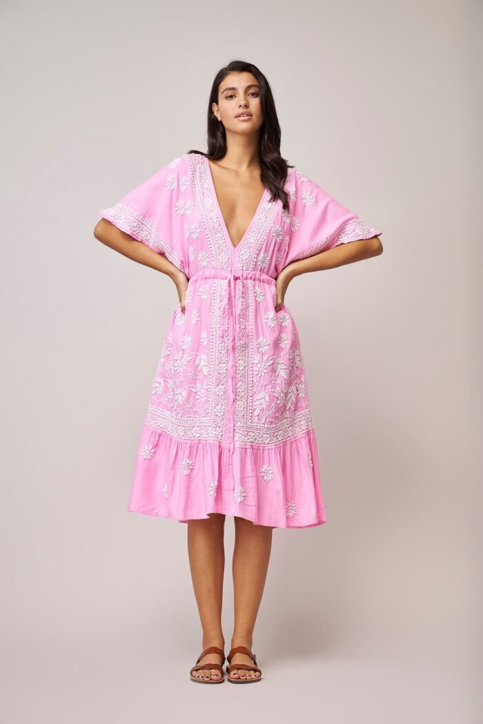 Φόρεμα Coverup Soft Pink NE 1074-D - Image 1