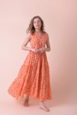 Φόρεμα Geisha Halo Coral AN 836-B - Image 3
