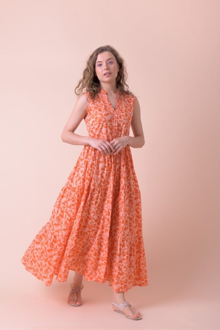 Φόρεμα Geisha Halo Coral AN 836-B - Image 3