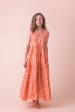 Φόρεμα Geisha Halo Coral AN 836-B - Image 2