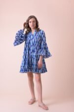 Φόρεμα Gretchen Farsi Blue AN 807-B - Image 5