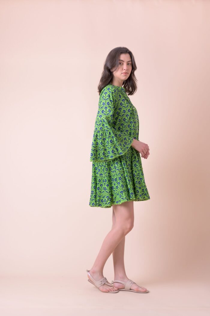Φόρεμα Gretchen Kajri Lime AN 807-C - Image 4