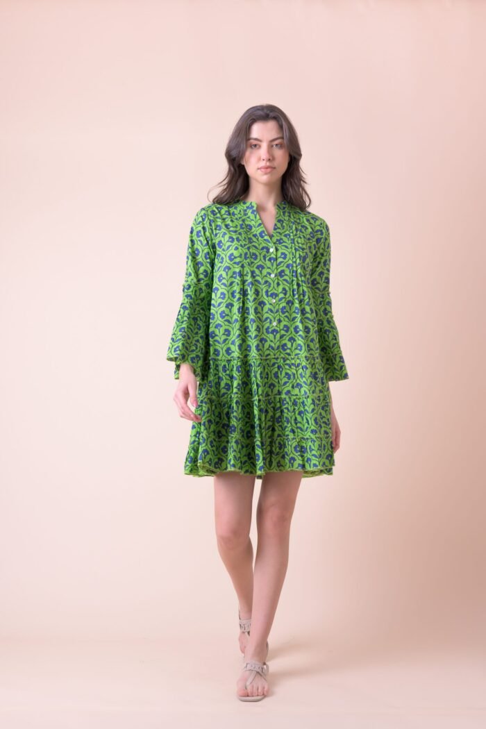 Φόρεμα Gretchen Kajri Lime AN 807-C - Image 3