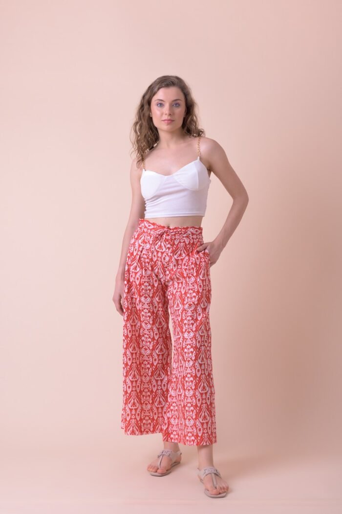 Παντελόνι Jamila Baza Red AN 826-A - Image 3