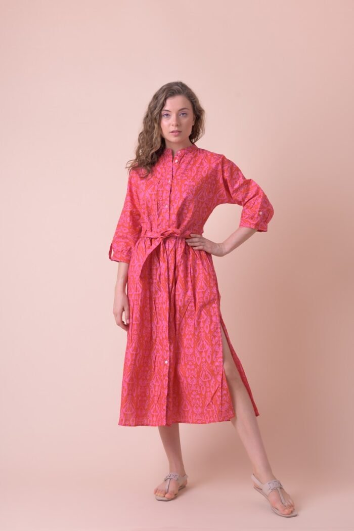 Φόρεμα Lawson Baza Red Pink AN 828-A - Image 3