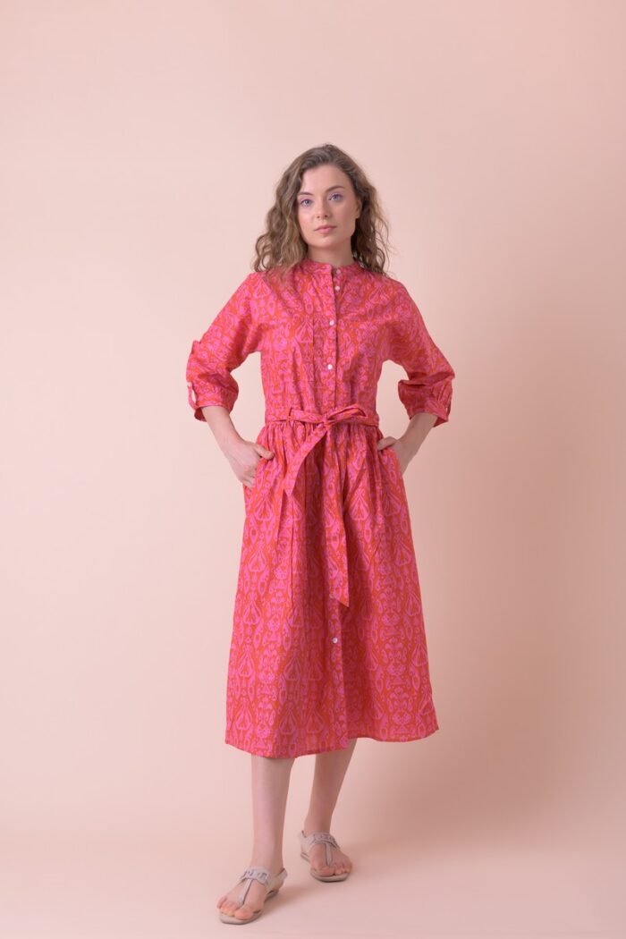 Φόρεμα Lawson Baza Red Pink AN 828-A - Image 1