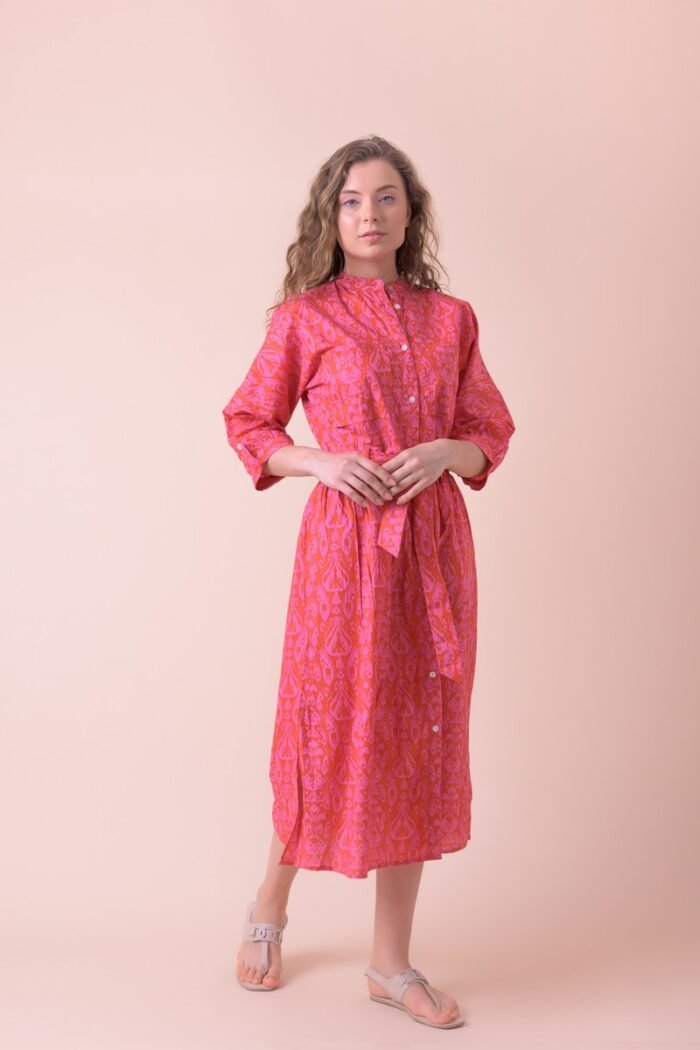 Φόρεμα Lawson Baza Red Pink AN 828-A - Image 2