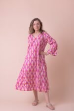 Palmdale Farsi Pink Dress AN 819-B