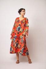 Φόρεμα Palmdale Bramha Ikat AN 638-C - Image 2