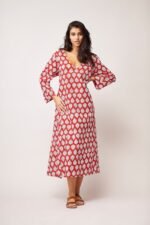 Palmdale Lofi Red Dress AN 638-B
