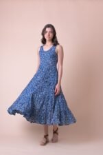 Φόρεμα Rhonda Trace Blue AN 810-D - Image 3