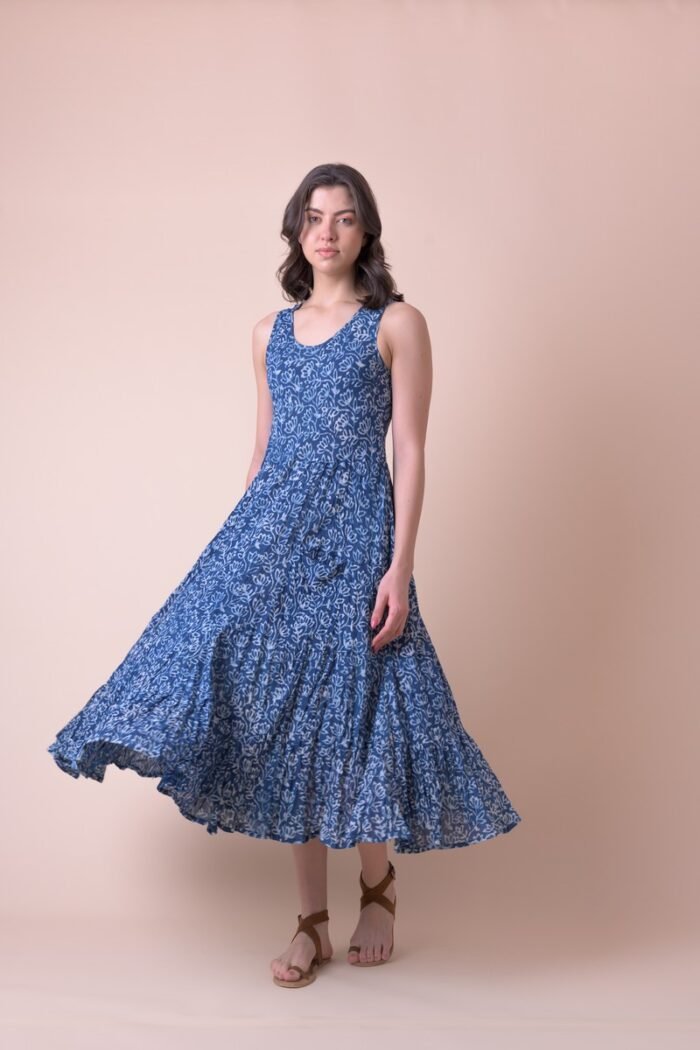 Φόρεμα Rhonda Trace Blue AN 810-D - Image 3