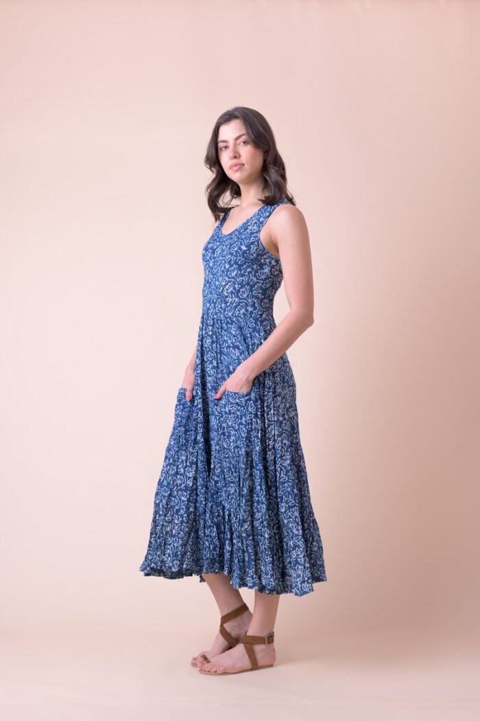 Φόρεμα Rhonda Trace Blue AN 810-D - Image 4