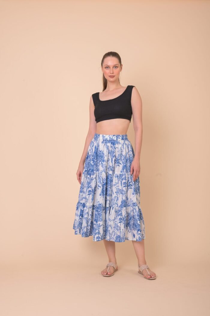 Φούστα Skazen Blue Skecth AN 841-F - Image 1