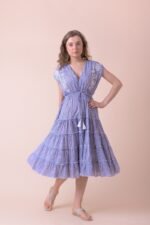 Φόρεμα Trixie Blue Stripe AN 850-B - Image 2