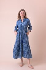 Tuscany Sequence Blue Dress AN 801-B