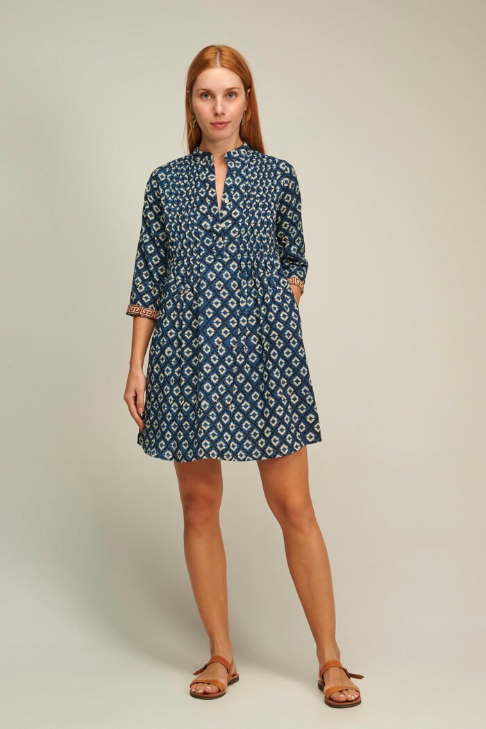 Φόρεμα Beverly Indigo Diamond AN 480-D - Image 1