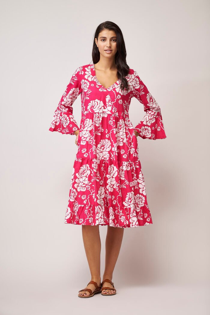 Φόρεμα Samantha Bahama Pink AN 644-A - Image 1