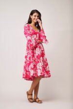 Φόρεμα Samantha Bahama Pink AN 644-A - Image 2