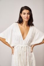 Φόρεμα Coverup Ivory NE 1074-C - Image 2