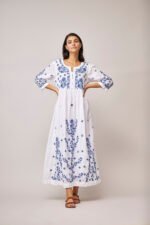 Φόρεμα Godet Ivory NE 1093-A