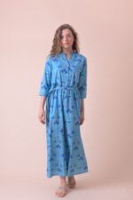 Φόρεμα Dorris Cover Up Amulya Blue AN802-C - Image 3