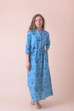 Φόρεμα Dorris Cover Up Amulya Blue AN802-C - Image 4
